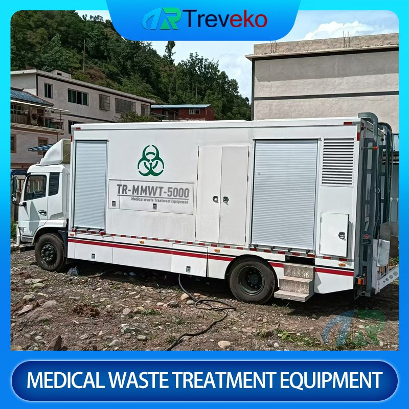 Automated Microwave Steam Sterilization Truck Equipment for
