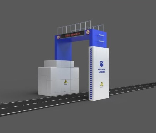 Wuhan Factory Hydraulic Drive Self-Propelled Container X-ray Scanning System MRI Scanner