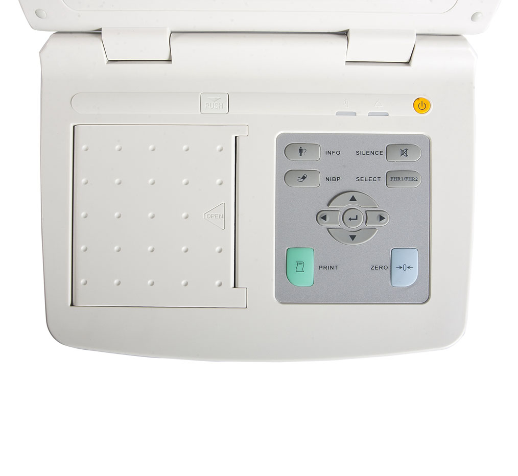 Medical Doppler Fetal Monitor Ctg Machine Maternal Monitor for Pregnancy (THR-FM800T)