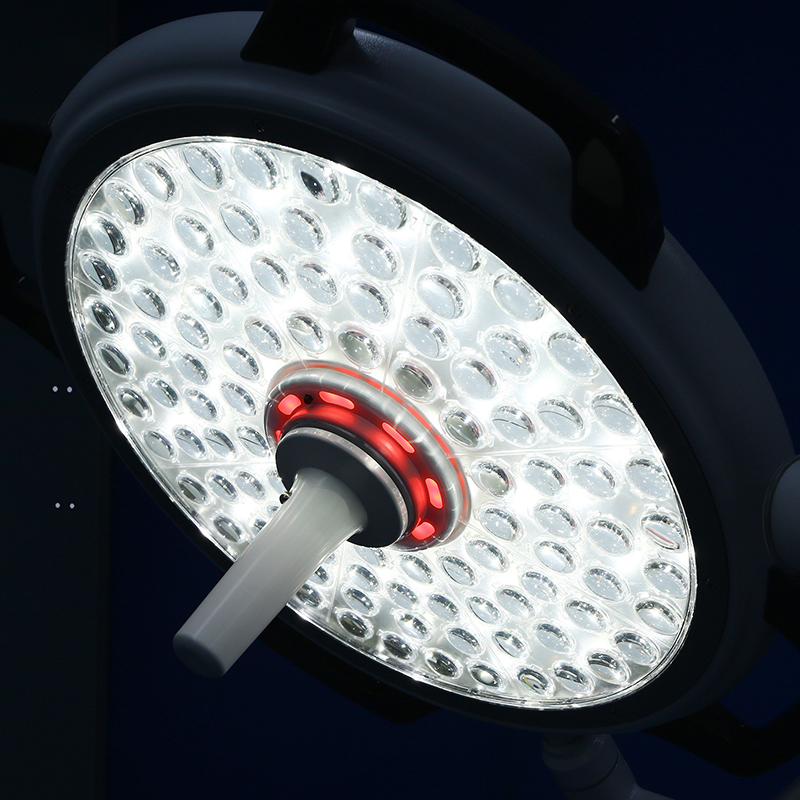 Emergency Equipments Surgical Portable Mobile Surgery Patient Hospital Double Heads Light Operation Light Ceiling Operating Lamp