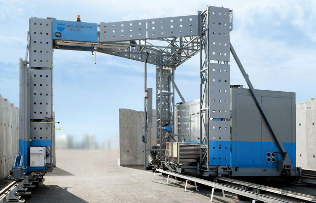 Port Mobile X-ray Security Inspection Container Scanner System Safety Inspection Goods Loaded Into Trucks and Containers MRI Scanner