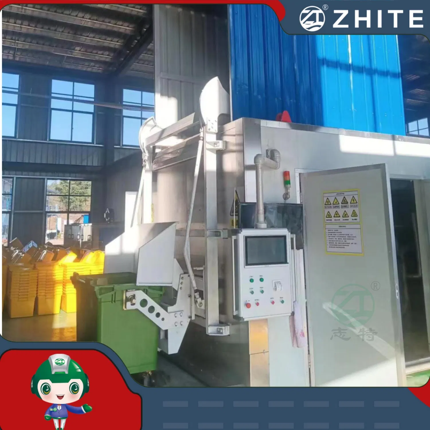 Fixed Type Disinfection/Sterilization Treatment Equipment for Hospital/Healthycare/Clinic Medical Waste