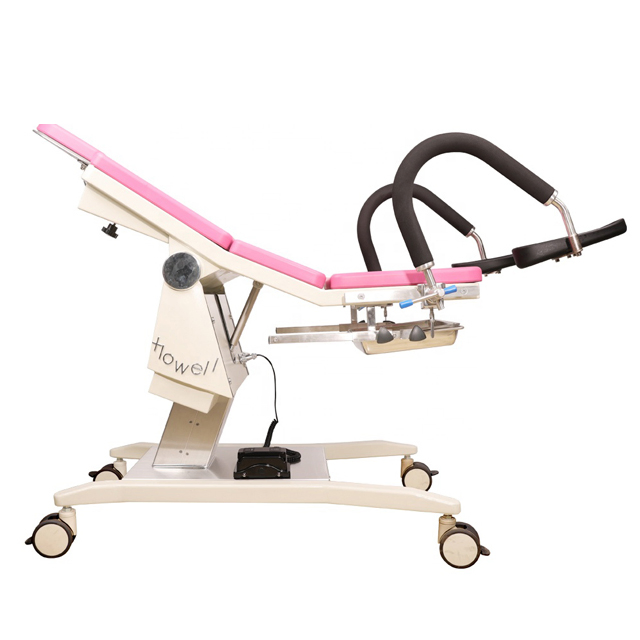 Clinic Hospital Electric-Hydraulic Gynecological Examination Chair He-609d