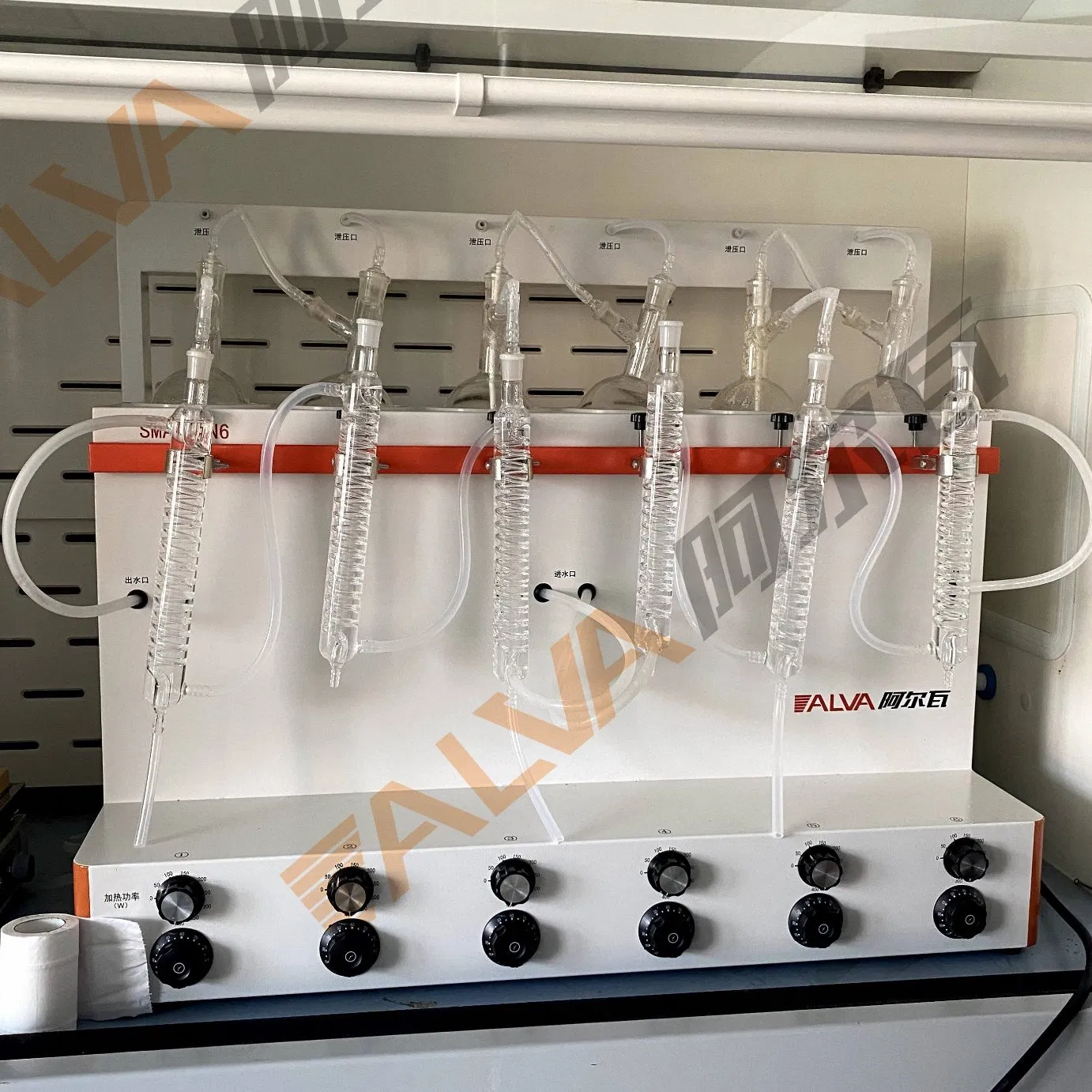 Lab Instrument DN6: User-Friendly Distillation Apparatus with Display Screen for Accurate Chemical Analysis