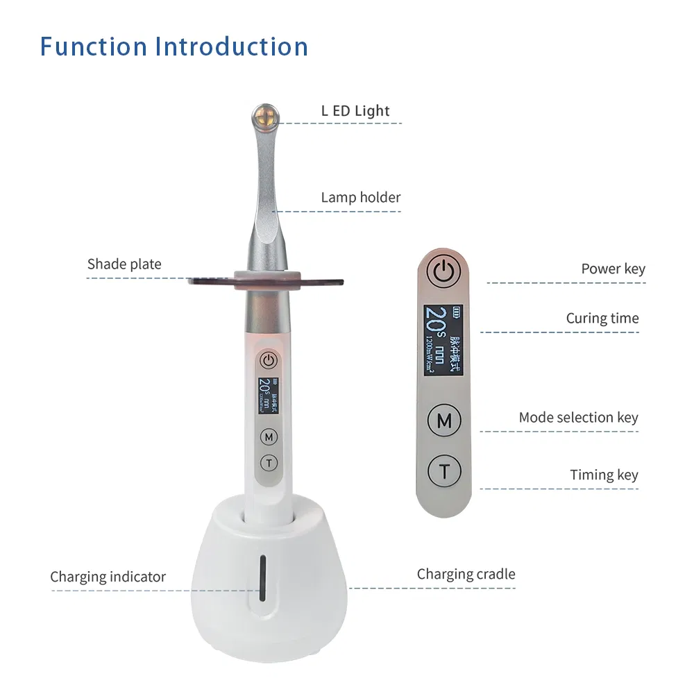 Surgical Dental Curing Light Lamp with Caries Detector for Dental Clinic