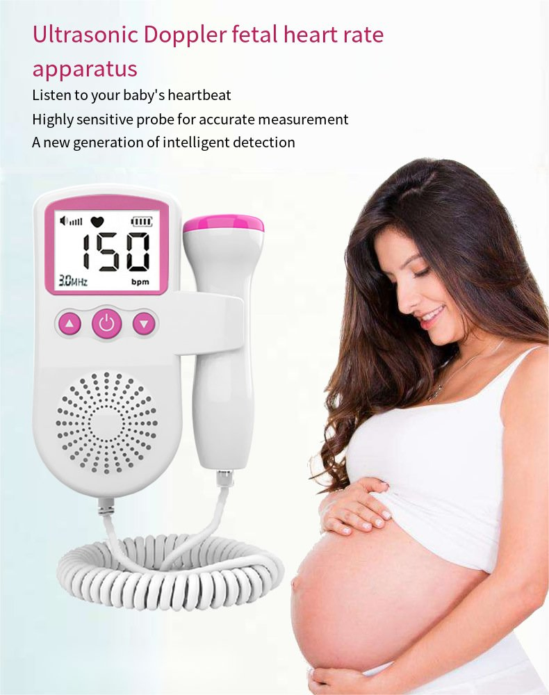 Factory Price Baby Doppler Heart Monitor Doppler Equipment Dopple Maternal Doppler Color for Pregnant