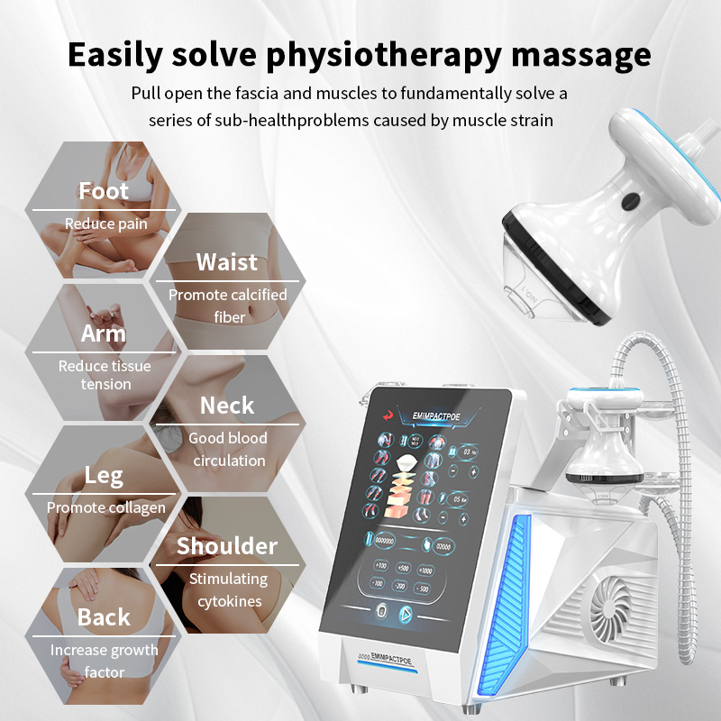Professional Human Ultrasound Shockwave Mechanical Vibration Pain Management Physio Device Shockwave Therapy