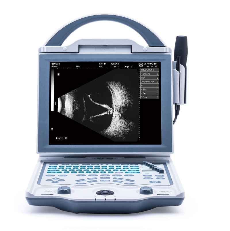 Compact Ophthalmic Ultrasound Device for Portable Eye Health Monitoring