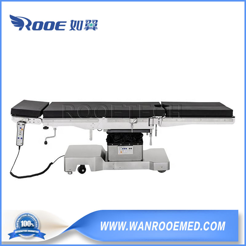 Electro-Hydraulic 540-1040mm Extra-Large Lift Stroke Operating Theatre Surgical Table