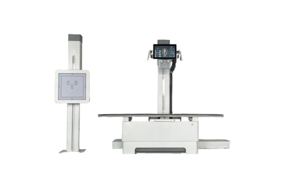 Medical Double Column Stationary Digital X-ray Machine with 32kw 50kw 60kw