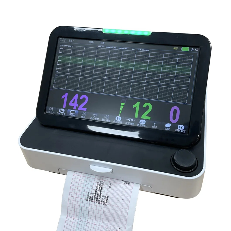 High Sensitivity Ctg Heart Rate Monitoring System Portable Fetal Heart Monitor