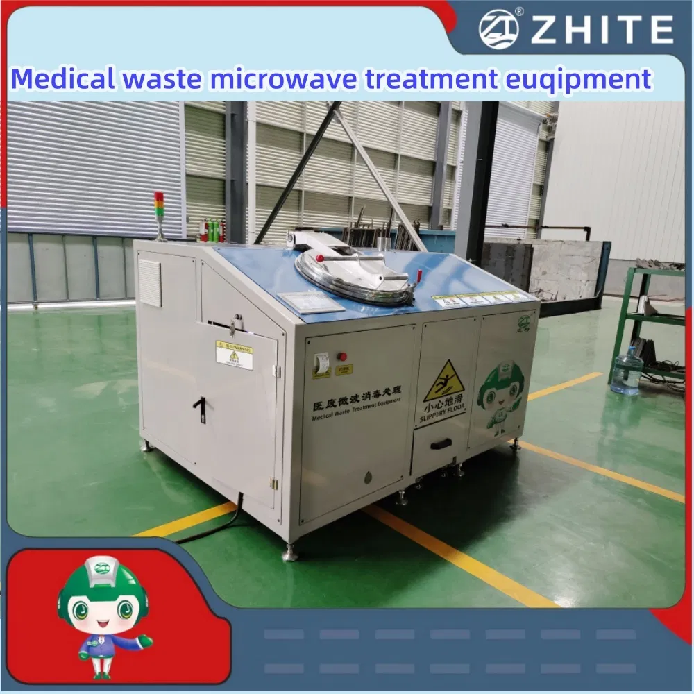 50kg/H Microwave Sterilization Treatment Equipment for Hospital Medical Waste with Shredder