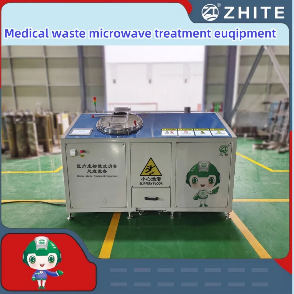 50kg/H Microwave Sterilization Treatment Equipment for Hospital Medical Waste with Shredder