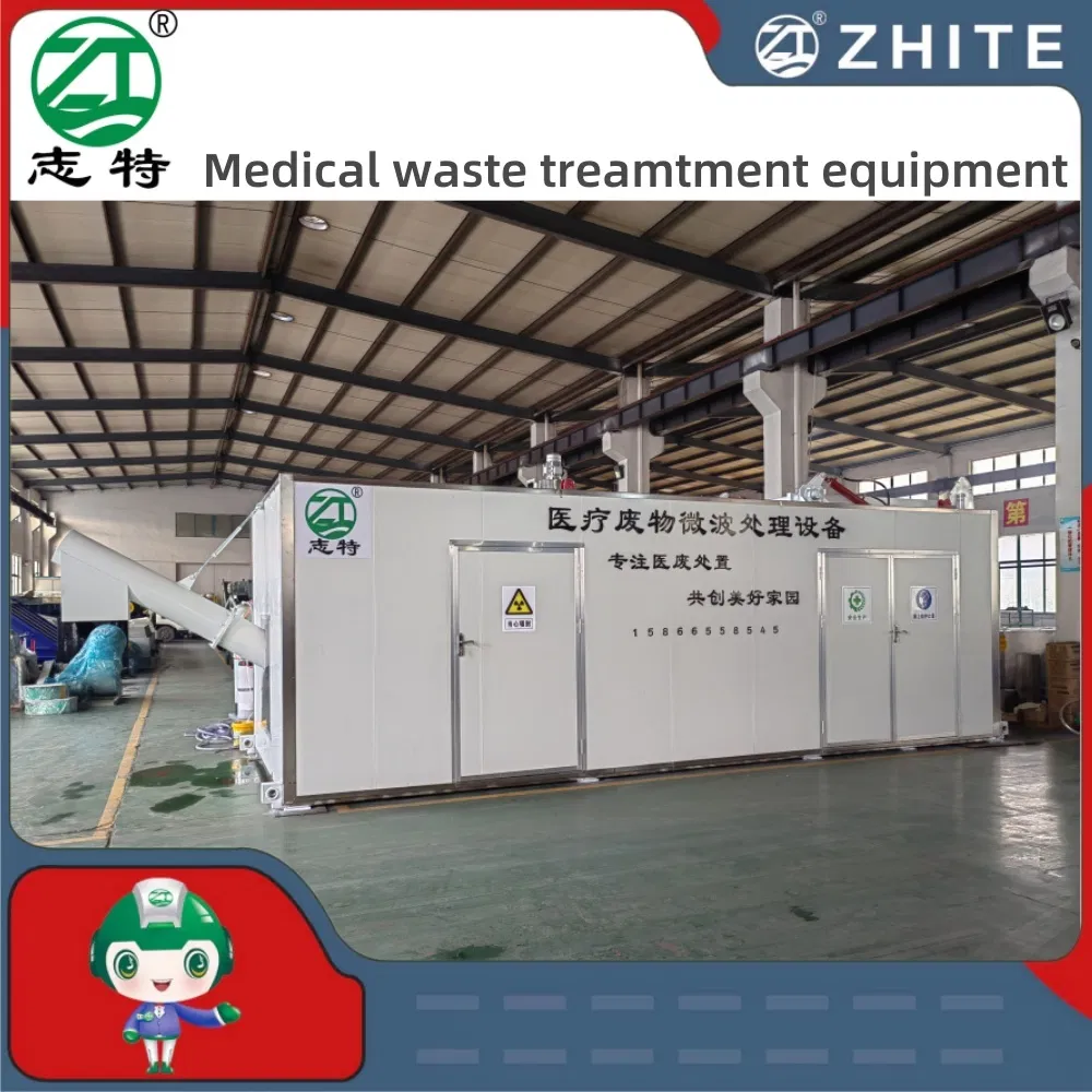 Microwave Treatment Equipment for Hospital Medical Waste Sterilization