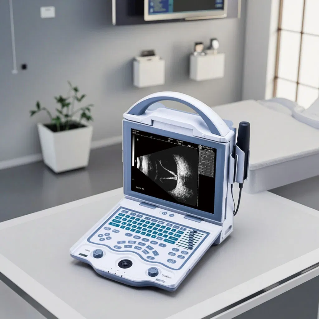 Compact Ophthalmic Ultrasound Device for Portable Eye Health Monitoring