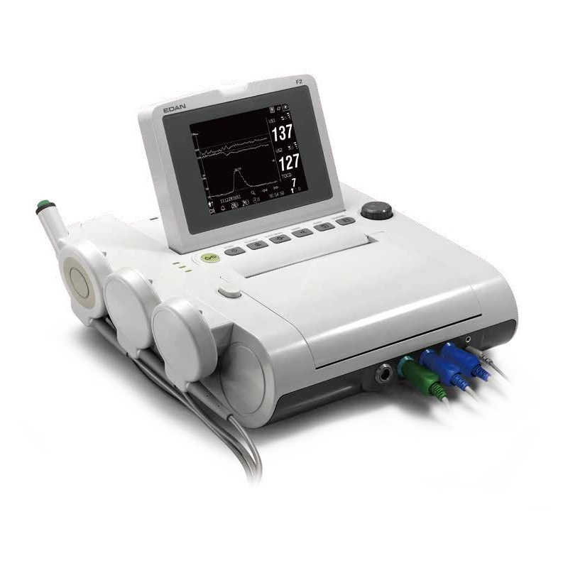 Edan-F2 Fetal Monitor Stainless Steel and Plastic with Resin Metal Components