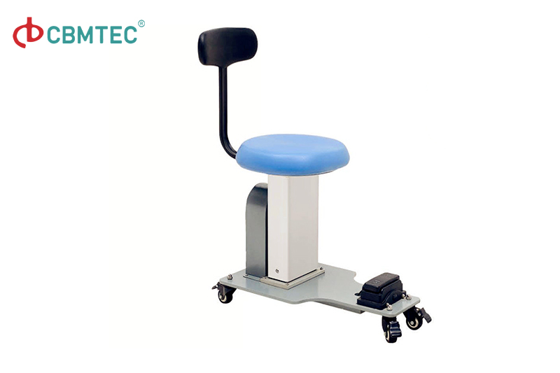 Hospital Examination Chair Gynecological Chair Treatment Table with Stirrups Professional Grade
