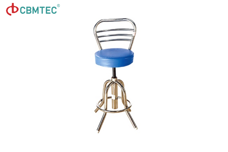 Hospital Examination Chair Gynecological Chair Treatment Table with Stirrups Professional Grade