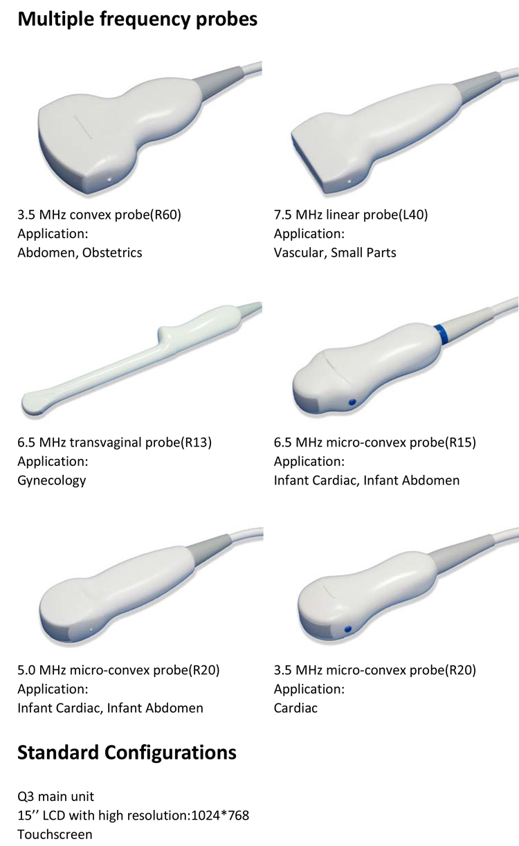 My-A023b New Arrival High Quality Digital Ultrasonic Diagnostic Imaging System