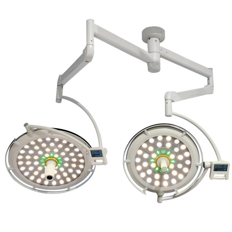 Wall Mounted Ceiling Ot Light Double Dome LED Shadowless Surgical Light Price