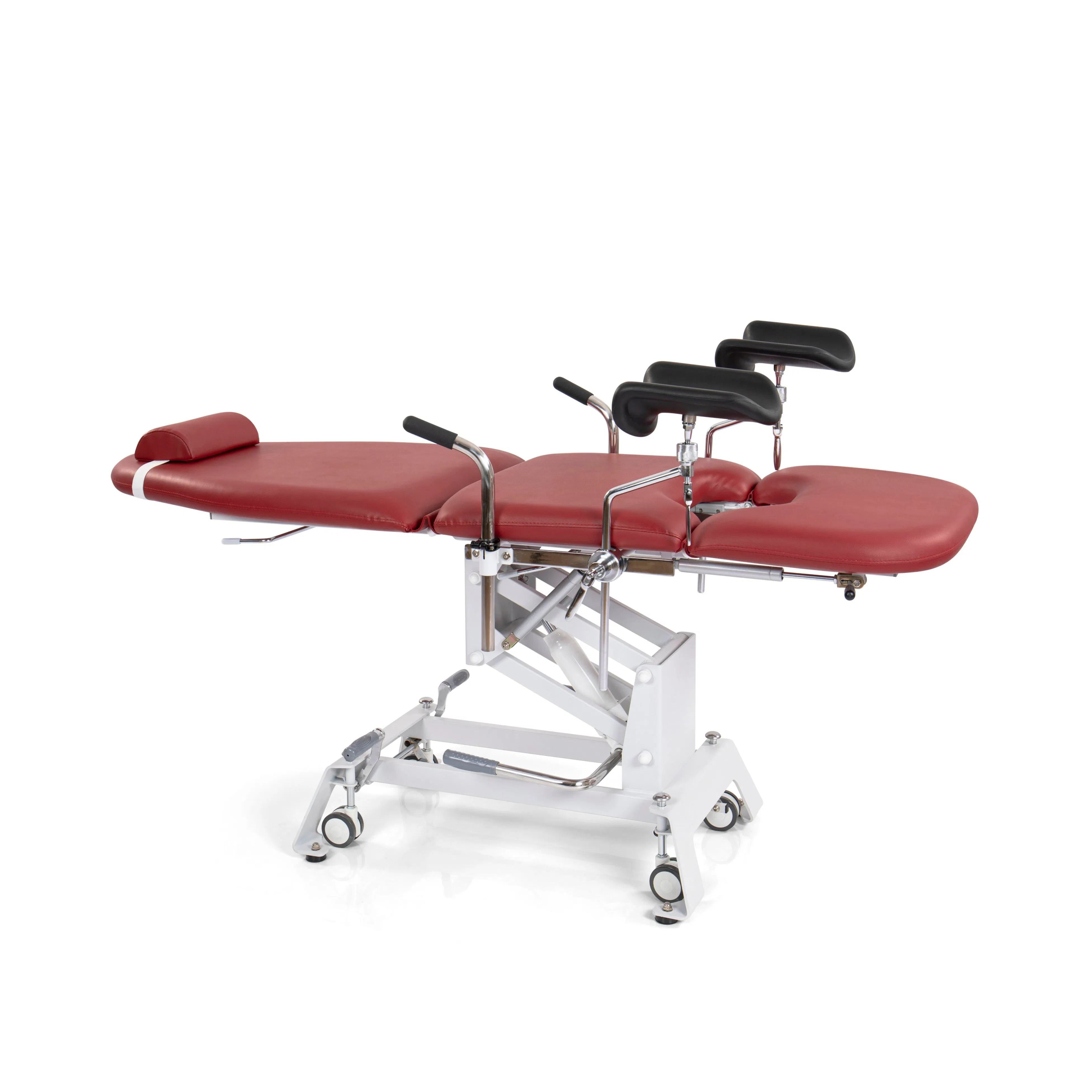 Hydraulic Gynecological Examination Chair with Easy to Clean Surface Low Operational Costs Medical Bed for Outpatient Clinic