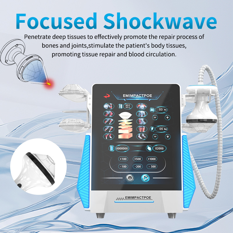 Professional Human Ultrasound Shockwave Mechanical Vibration Pain Management Physio Device Shockwave Therapy