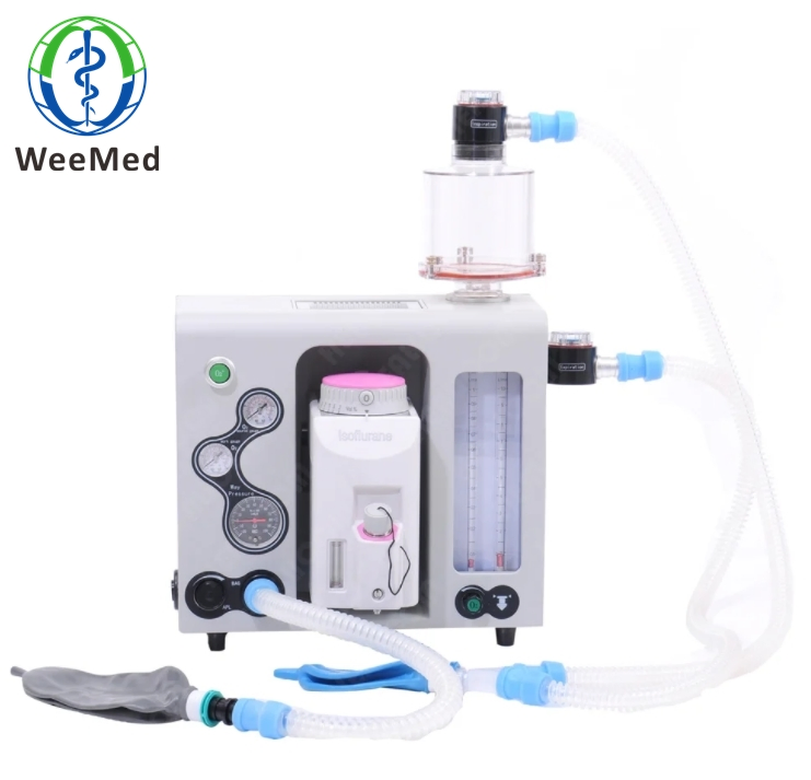 Ta-60V Vet Anesthesia Equipment Portable Medical Animal Veterinary Anesthesia Machine with Trolley Cart with Bain Module