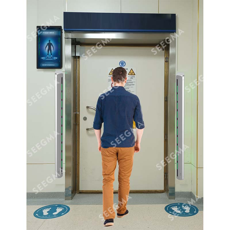 Hospital Use MRI Ferromagnetic Detection Body Scanner with Real-Time Alarm