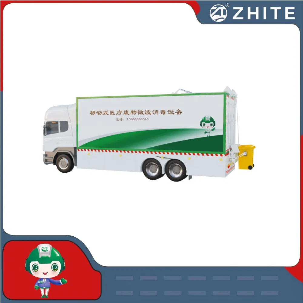 Hospital Medical Waste Microwave Sterilization Treatment Equipment with Certification