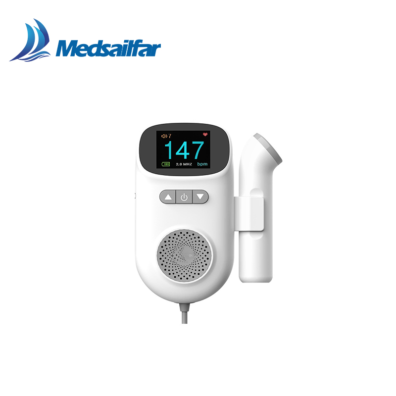OEM Home Waterproof Detector Pocket Handheld Ultrasound Portable Baby Fetal Doppler Monitor