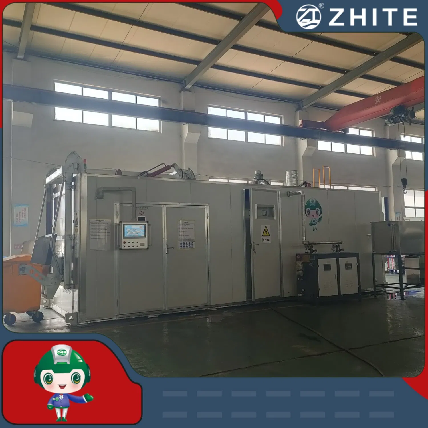 Microwave Treatment Equipment for Hospital Medical Waste Sterilization