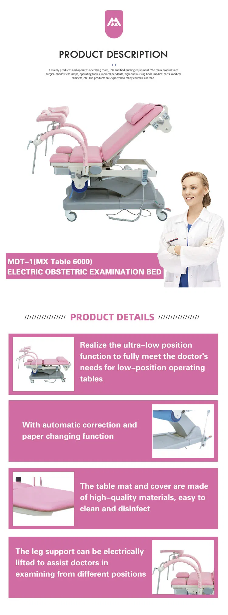 Examination Chair Details