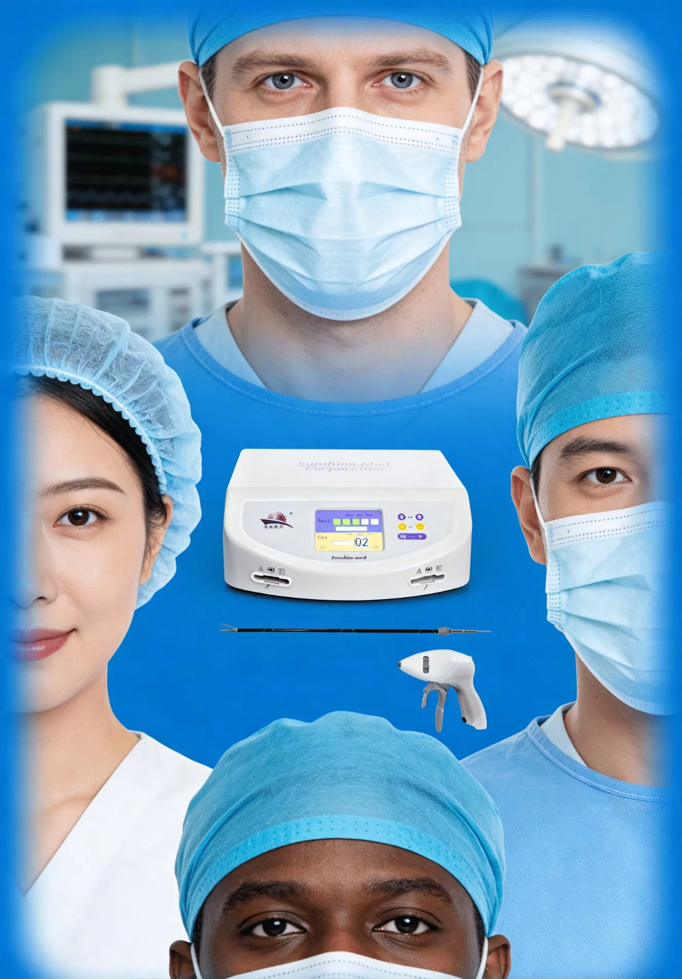 Sm-5000b Ligasure Maryland Vessel Sealing Dissection Fusion High Frequency Electrosurgical Unit