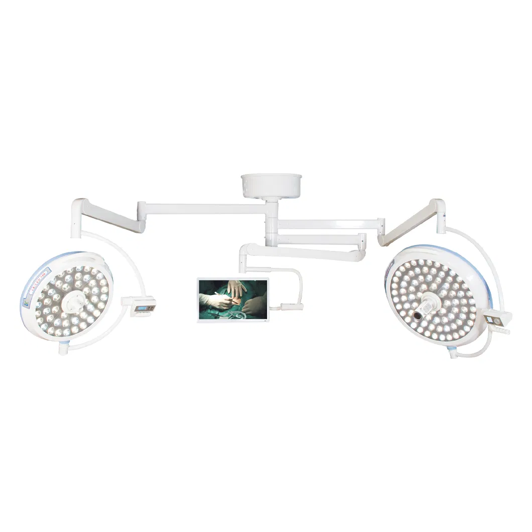 Hospital Double Heads Shadowless Surgical Operating Lamp LED Operation Light