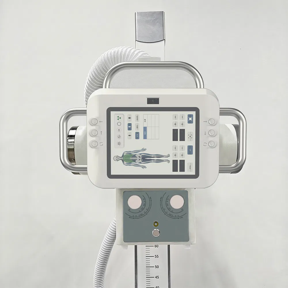 High Resolution Imaging Three-Phase 380V Double Column 50kw Medical Dr X Ray Machine