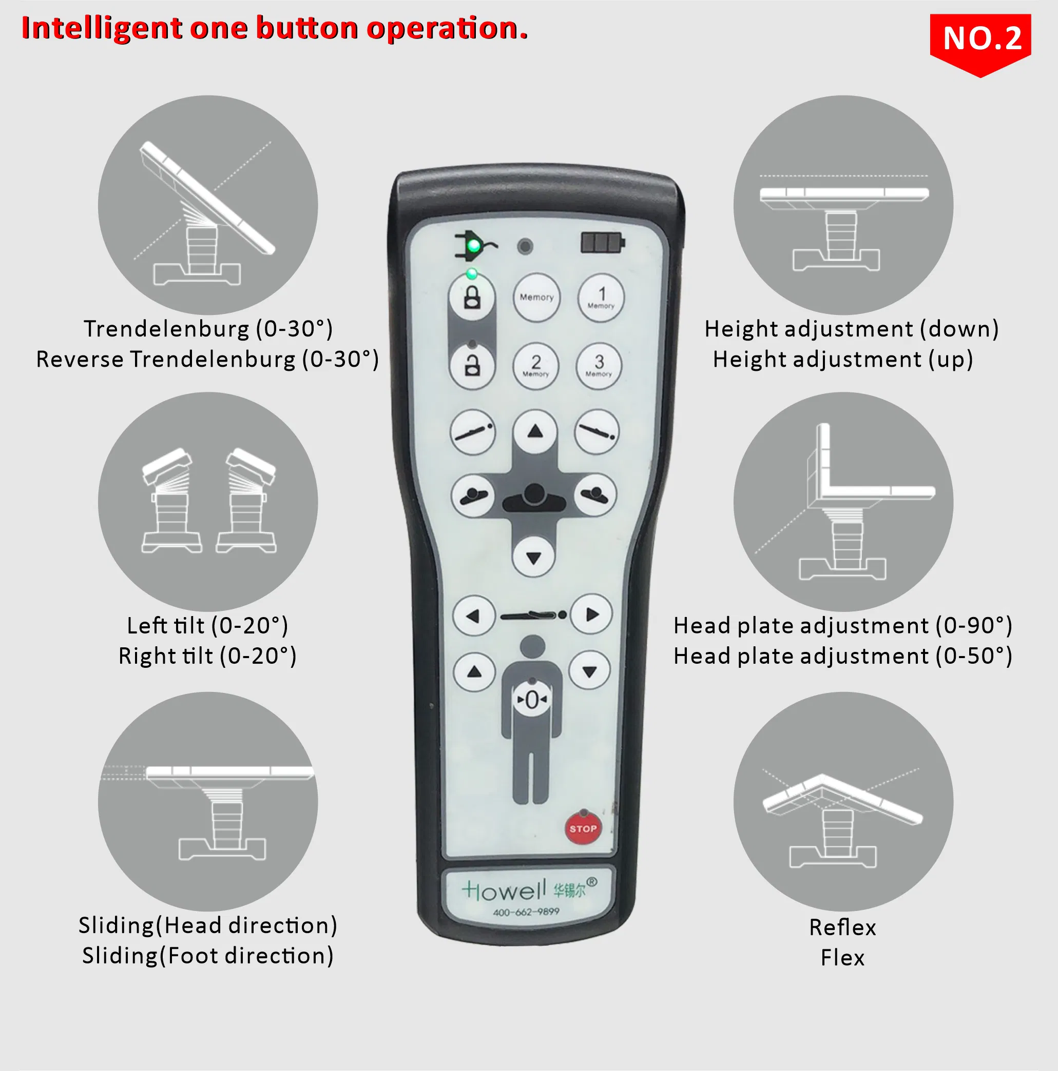 Multifunctional Operating Table Electric Surgical Bed C Arm Orthopedic Table