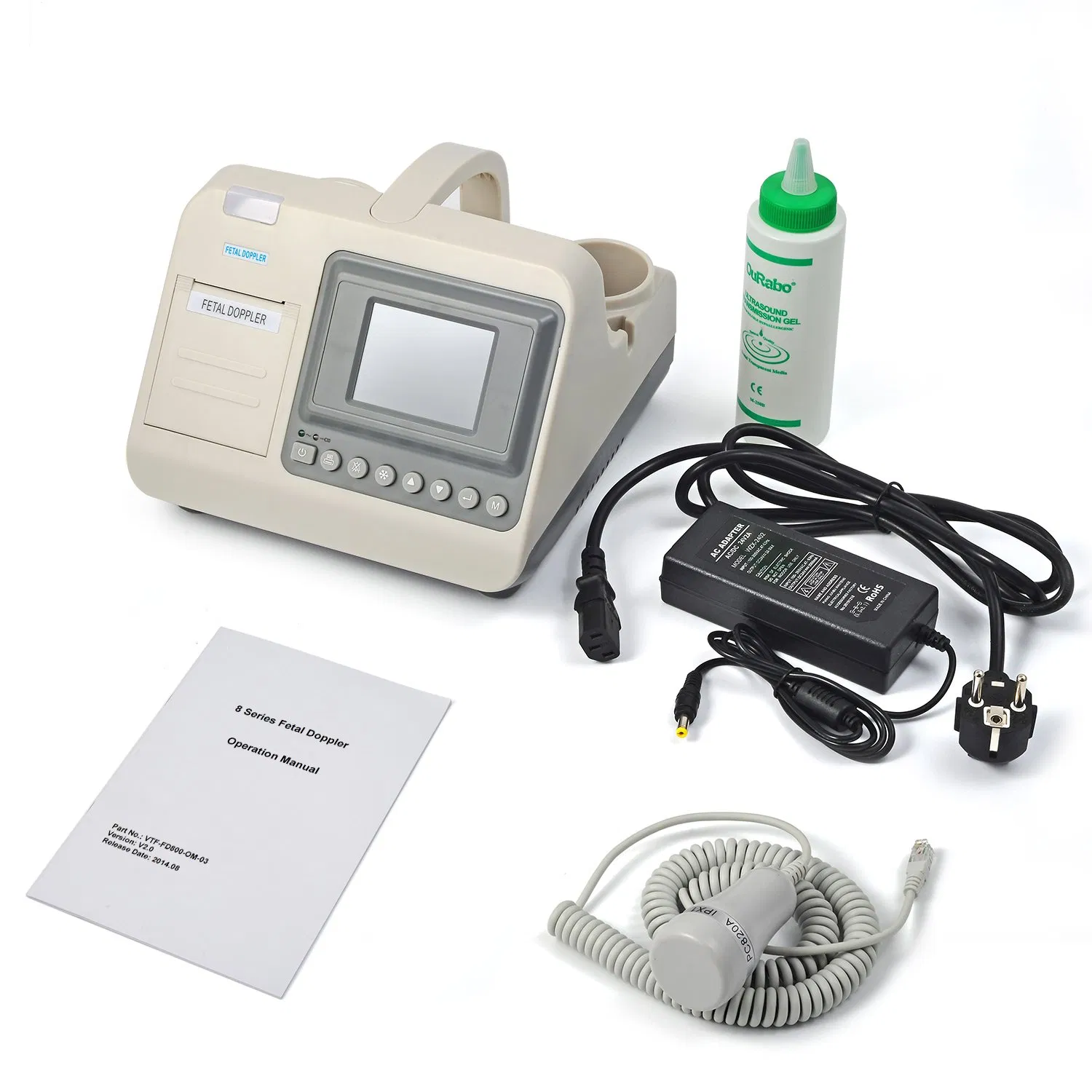Portable Ultrasonic Doppler Monitor for Accurate Fetal Heart Rate Detection