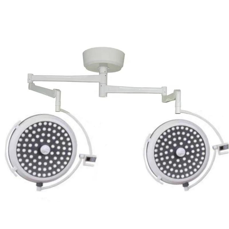 700/700 Double Dome Surgical Ceiling Light LED Medical Shadowless Operating Light