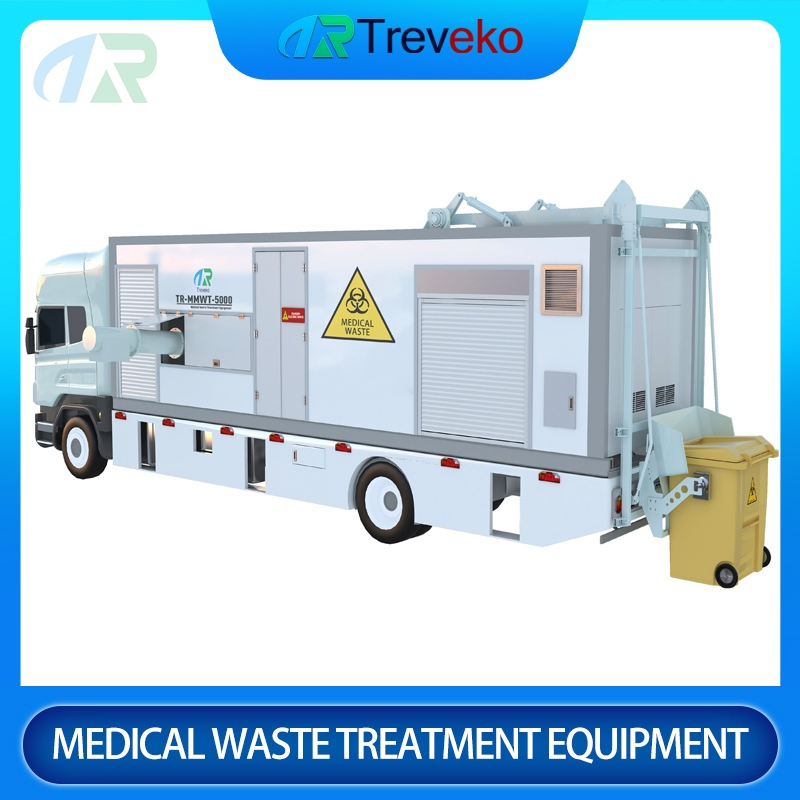 Automated Microwave Steam Sterilization Truck Equipment for