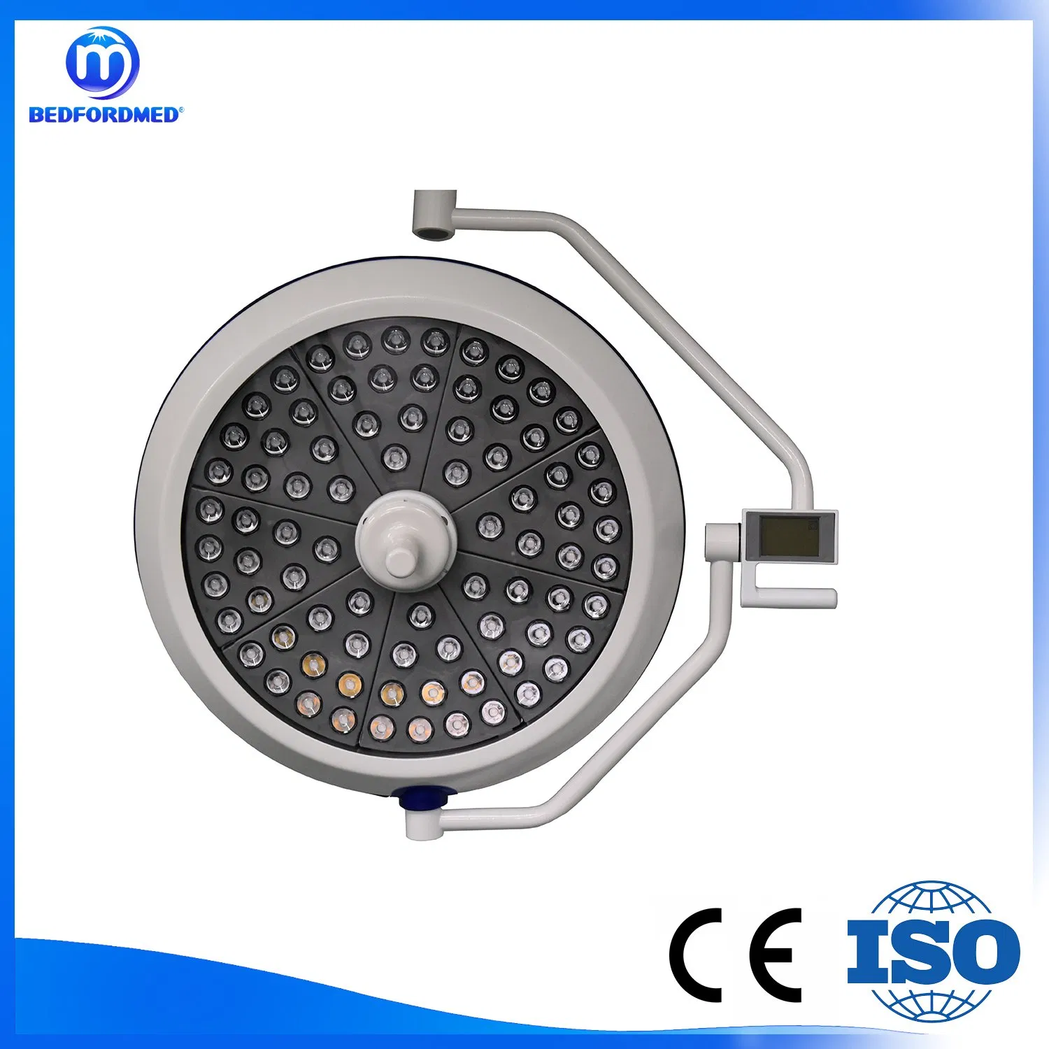 Featured Products 700/500 LED Operation Lamp Square Arm Double Dome Surgical Light