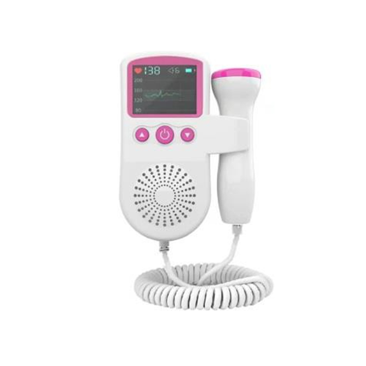Gfd66bp Factory Price Ultrasound TFT Portable Heart Beat Rate Doppler Fetal Monitor for Baby