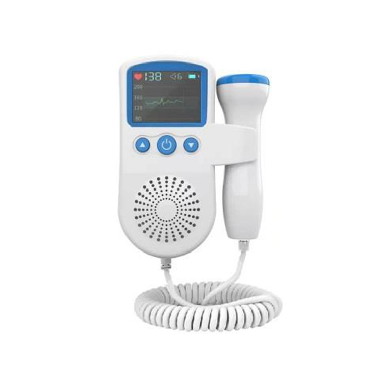 Gfd66bp Factory Price Ultrasound TFT Portable Heart Beat Rate Doppler Fetal Monitor for Baby