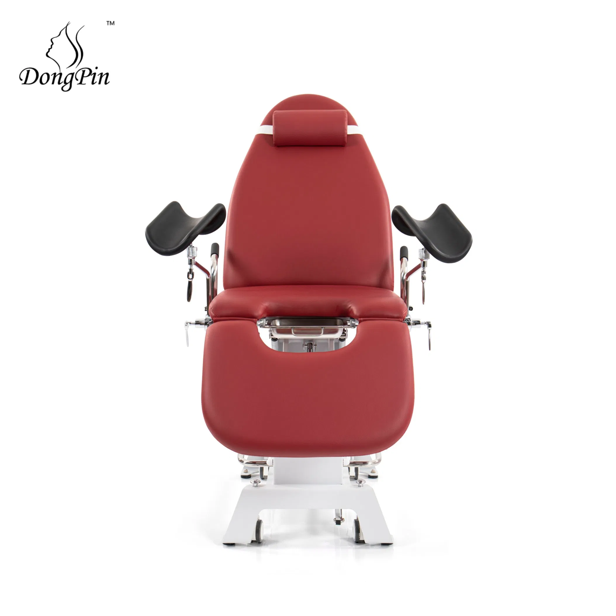 Hydraulic Gynecological Examination Chair with Easy to Clean Surface Low Operational Costs Medical Bed for Outpatient Clinic