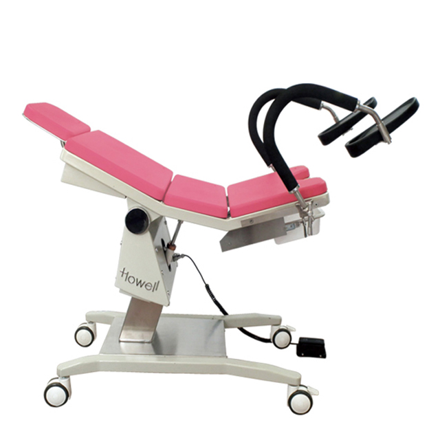Clinic Hospital Electric-Hydraulic Gynecological Examination Chair He-609d