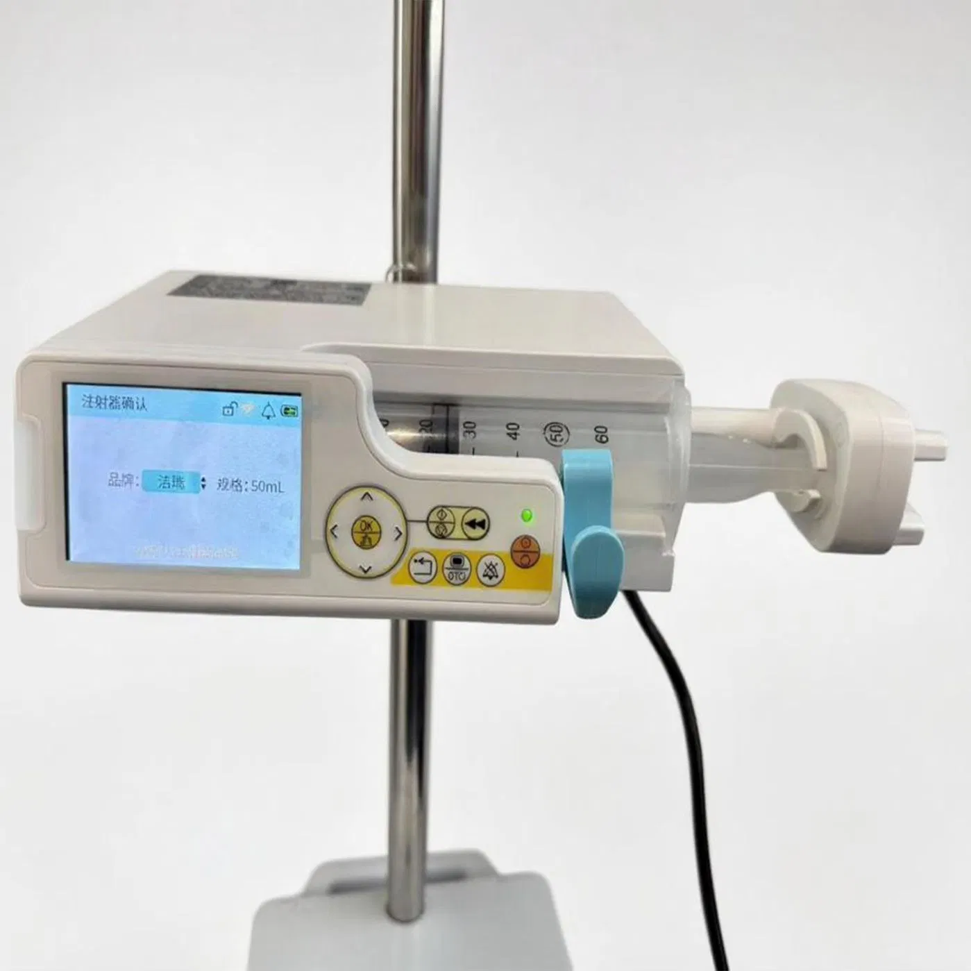 Clinical Universal Infusion Pump Touch Screen Portable Stackable CE Marked Medical Equipment for Neonatal ICU