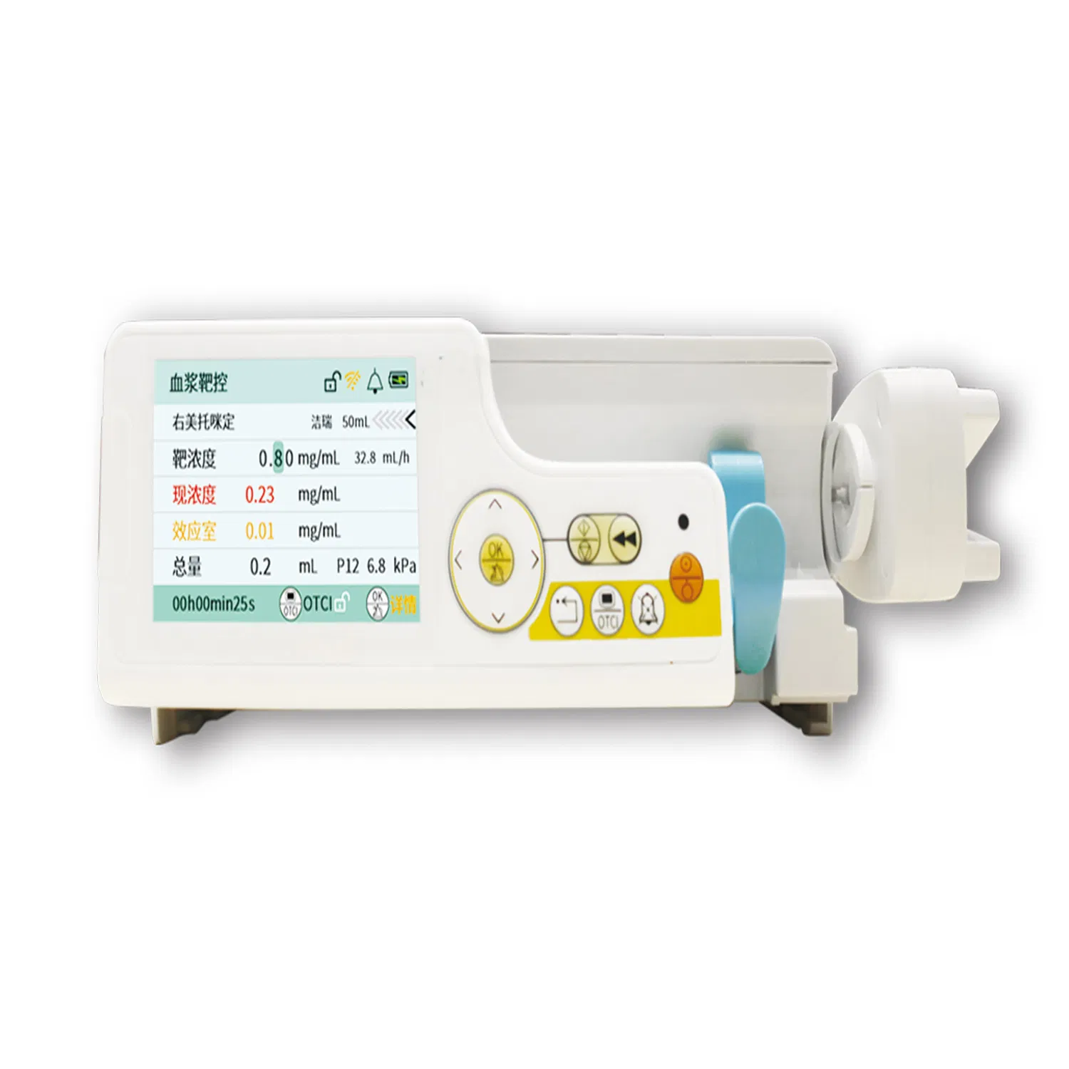 Clinical Universal Infusion Pump Touch Screen Portable Stackable CE Marked Medical Equipment for Neonatal ICU