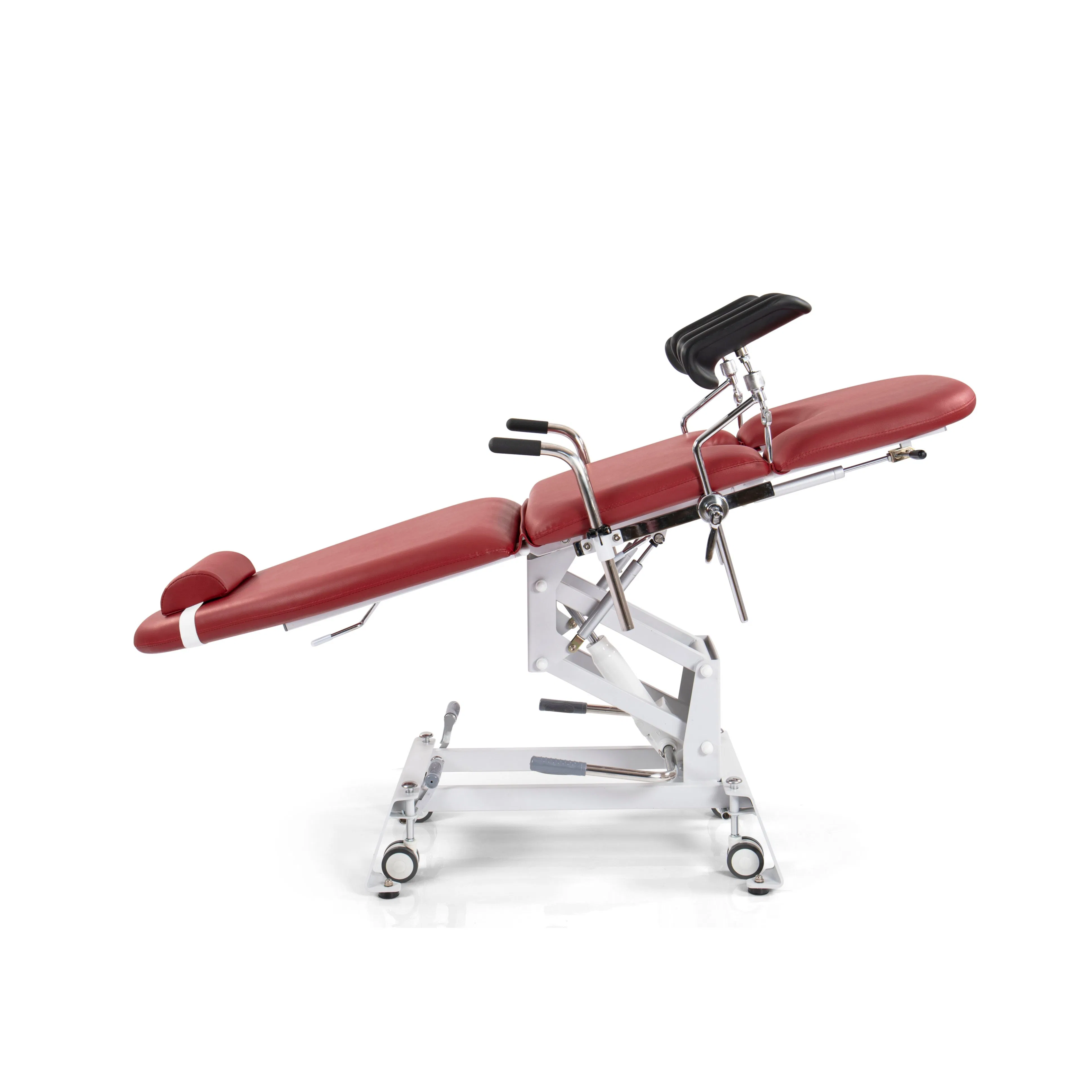 Hydraulic Gynecological Examination Chair with Easy to Clean Surface Low Operational Costs Medical Bed for Outpatient Clinic