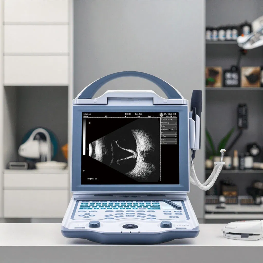 Compact Ophthalmic Ultrasound Device for Portable Eye Health Monitoring