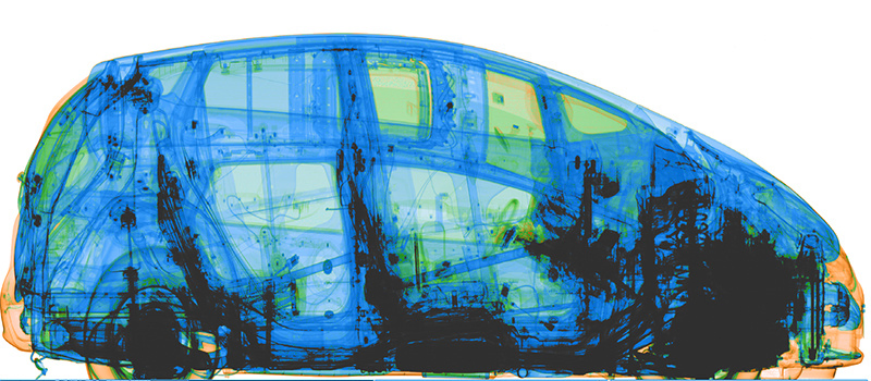 X Ray Cargo and Vehicle Inspection X-ray Machine Container Scanner