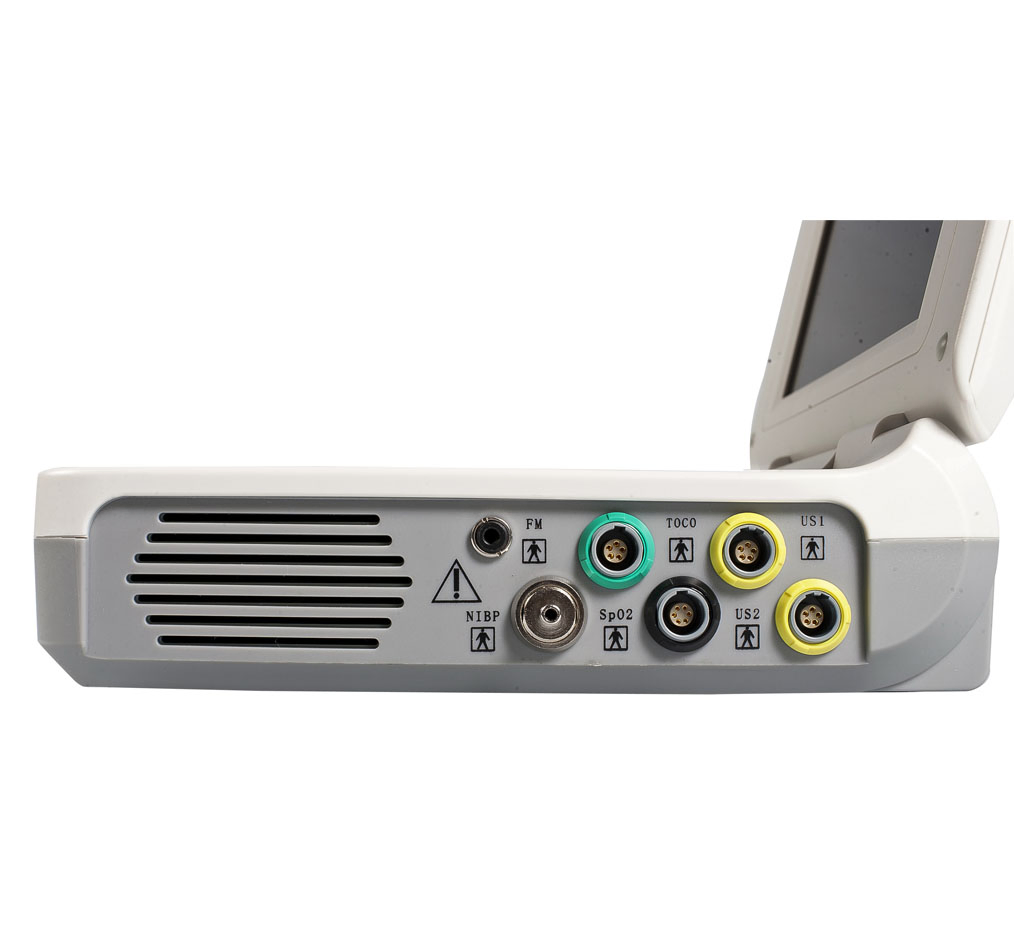 Medical Doppler Fetal Monitor Ctg Machine Maternal Monitor for Pregnancy (THR-FM800T)